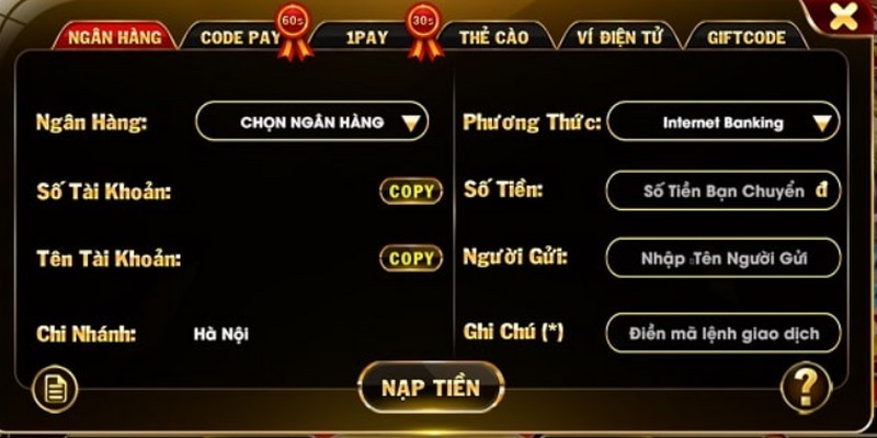 Giới thiệu những hình thức giao dịch trên cổng game Sao79