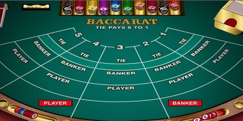 Kinh nghiệm chơi Baccarat cược 1-3-2-4