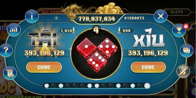 Loại hình cược tài xỉu tại cổng game Sao79